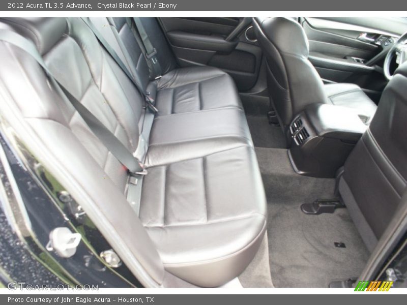 Crystal Black Pearl / Ebony 2012 Acura TL 3.5 Advance