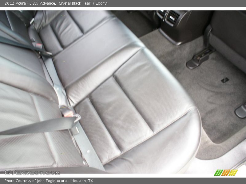 Crystal Black Pearl / Ebony 2012 Acura TL 3.5 Advance