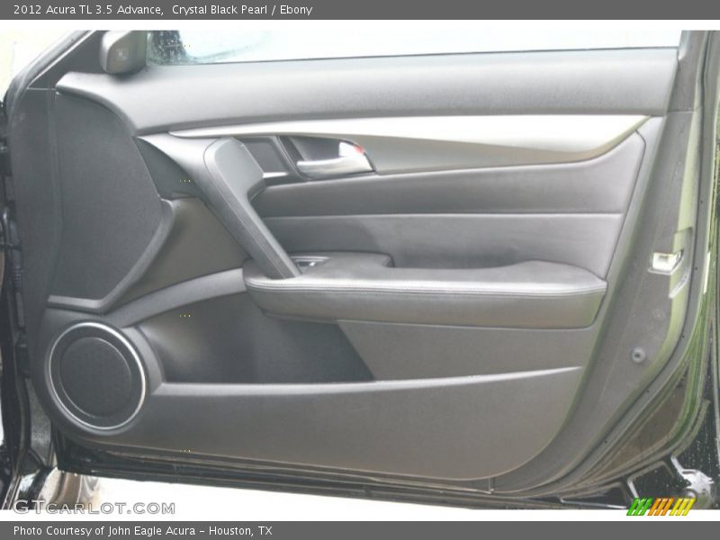 Crystal Black Pearl / Ebony 2012 Acura TL 3.5 Advance