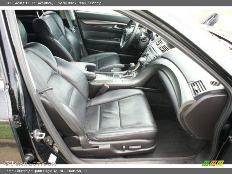 Crystal Black Pearl / Ebony 2012 Acura TL 3.5 Advance