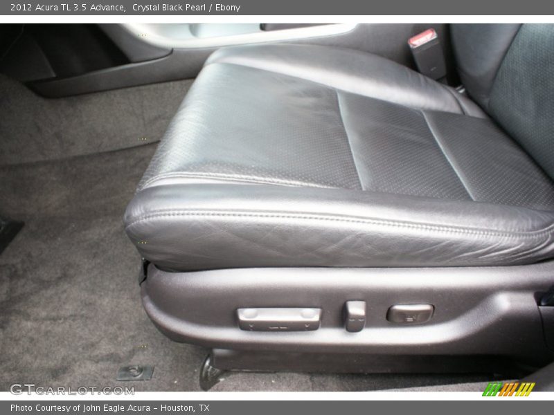 Crystal Black Pearl / Ebony 2012 Acura TL 3.5 Advance