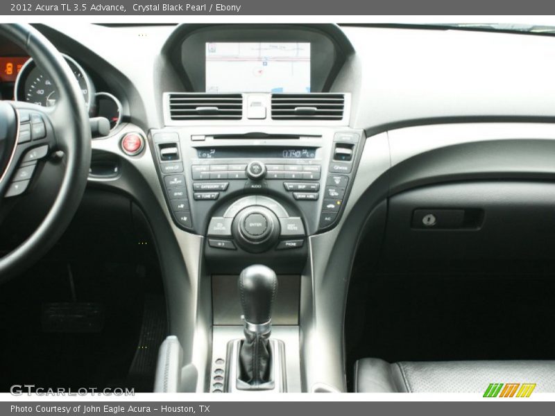 Crystal Black Pearl / Ebony 2012 Acura TL 3.5 Advance