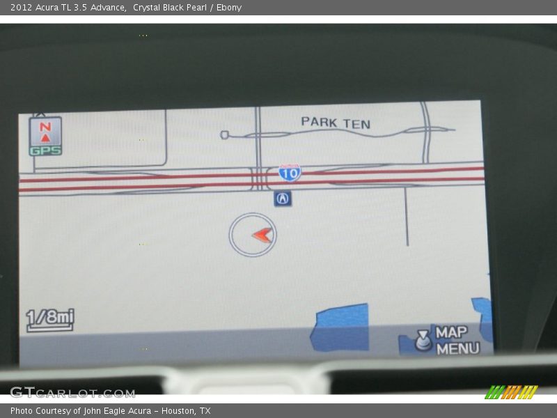 Crystal Black Pearl / Ebony 2012 Acura TL 3.5 Advance