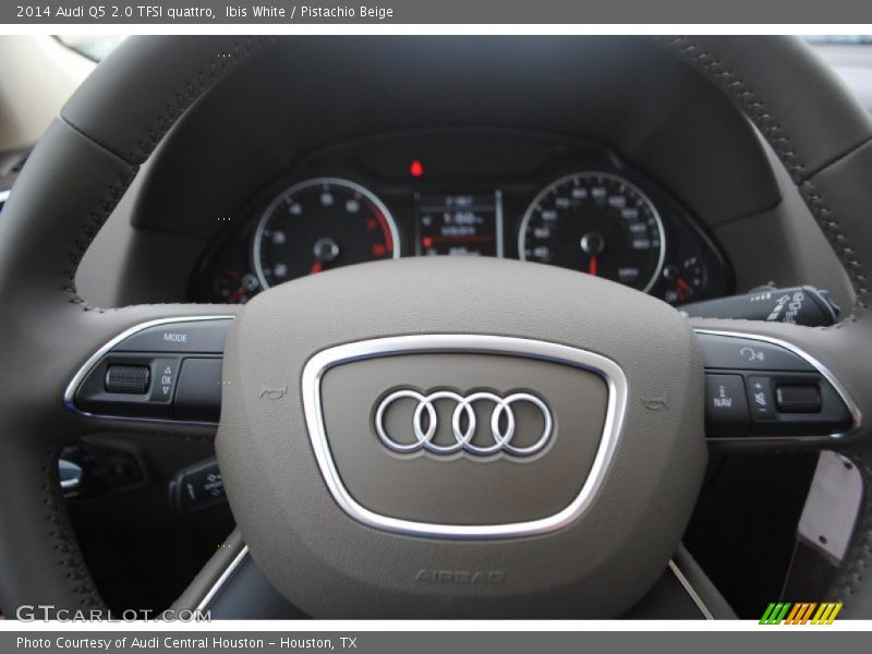 Ibis White / Pistachio Beige 2014 Audi Q5 2.0 TFSI quattro