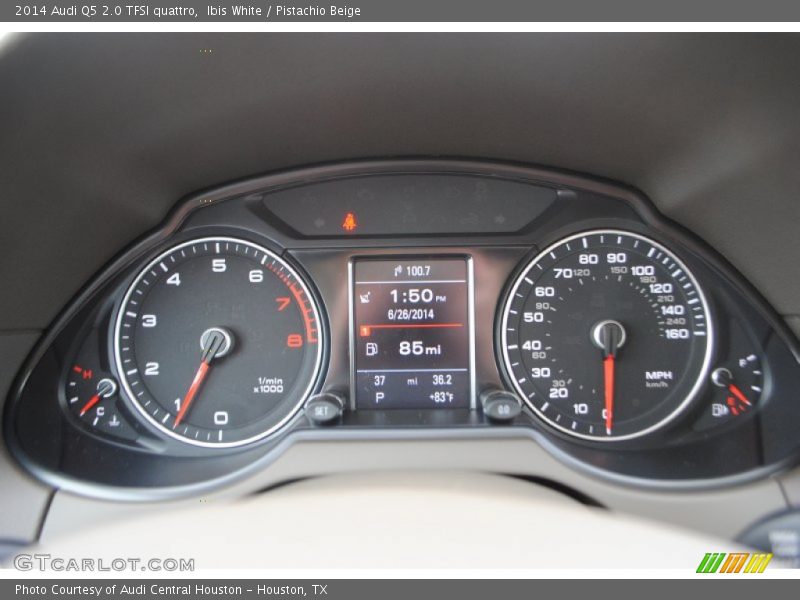 Ibis White / Pistachio Beige 2014 Audi Q5 2.0 TFSI quattro