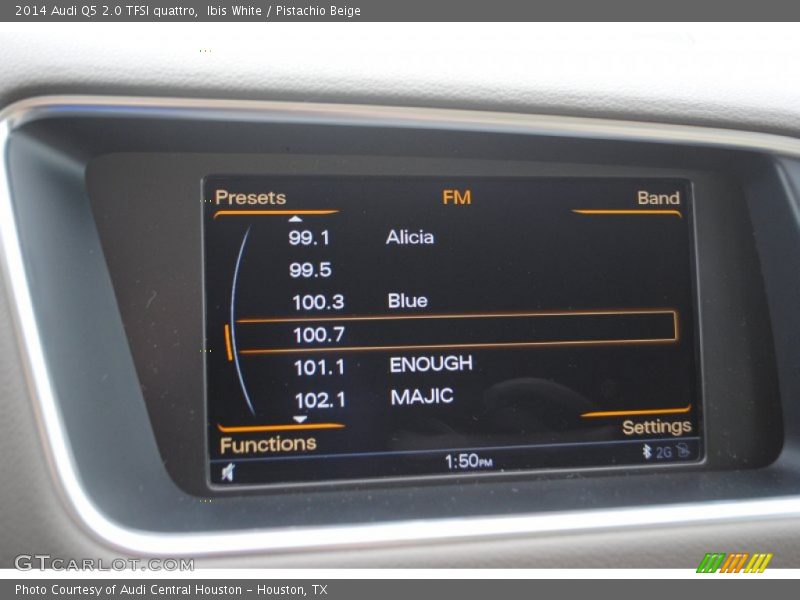 Ibis White / Pistachio Beige 2014 Audi Q5 2.0 TFSI quattro