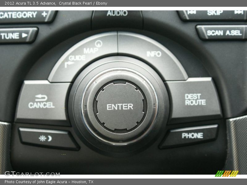 Crystal Black Pearl / Ebony 2012 Acura TL 3.5 Advance