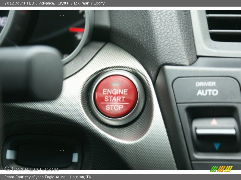 Crystal Black Pearl / Ebony 2012 Acura TL 3.5 Advance