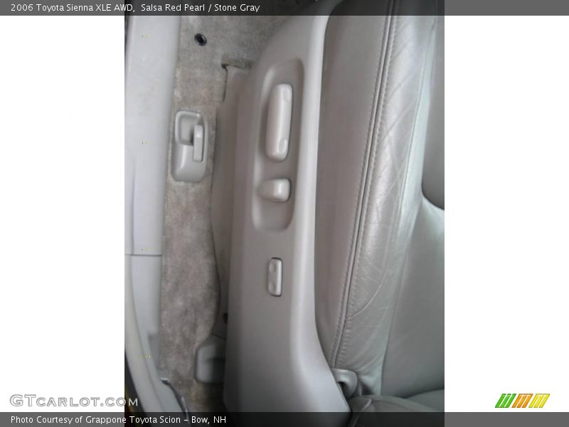 Salsa Red Pearl / Stone Gray 2006 Toyota Sienna XLE AWD
