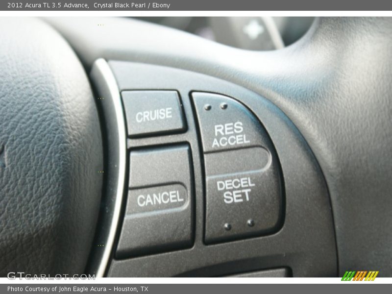 Crystal Black Pearl / Ebony 2012 Acura TL 3.5 Advance