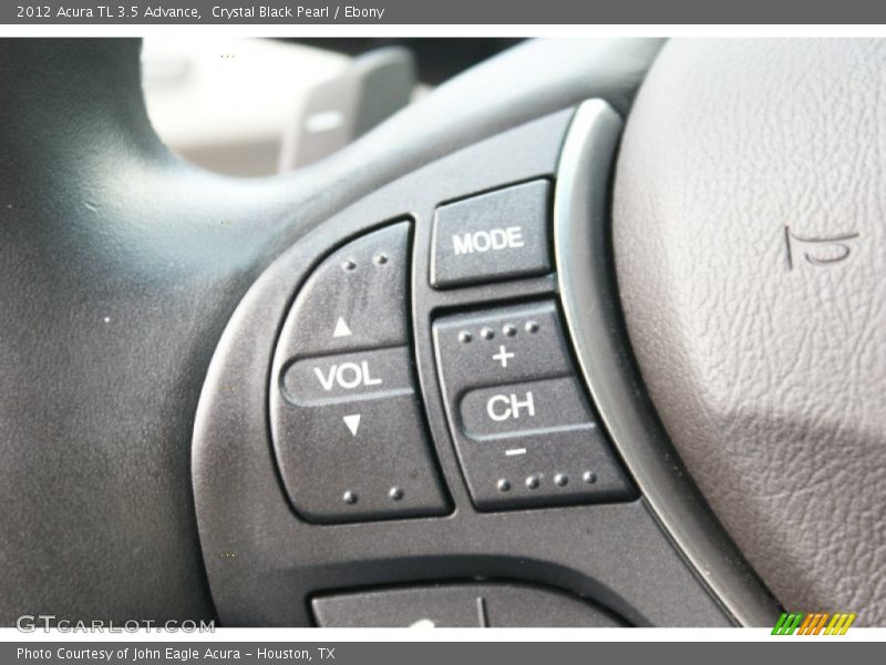 Crystal Black Pearl / Ebony 2012 Acura TL 3.5 Advance