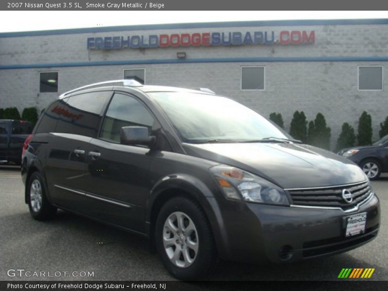 Smoke Gray Metallic / Beige 2007 Nissan Quest 3.5 SL