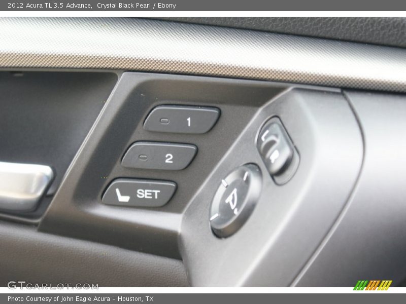 Crystal Black Pearl / Ebony 2012 Acura TL 3.5 Advance