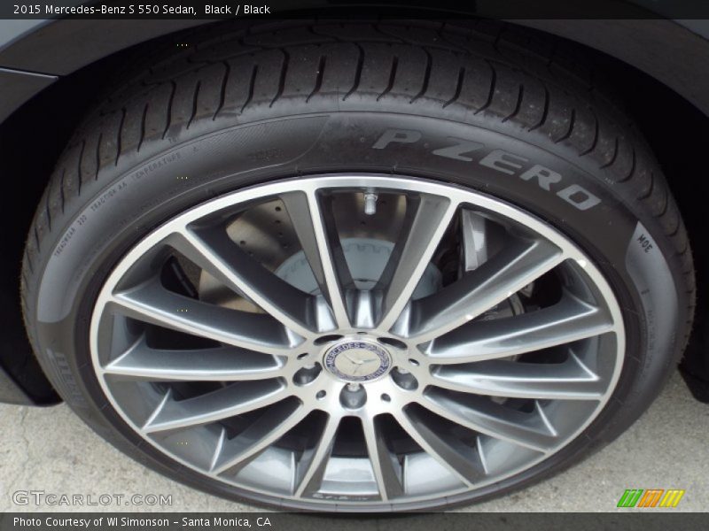Black / Black 2015 Mercedes-Benz S 550 Sedan