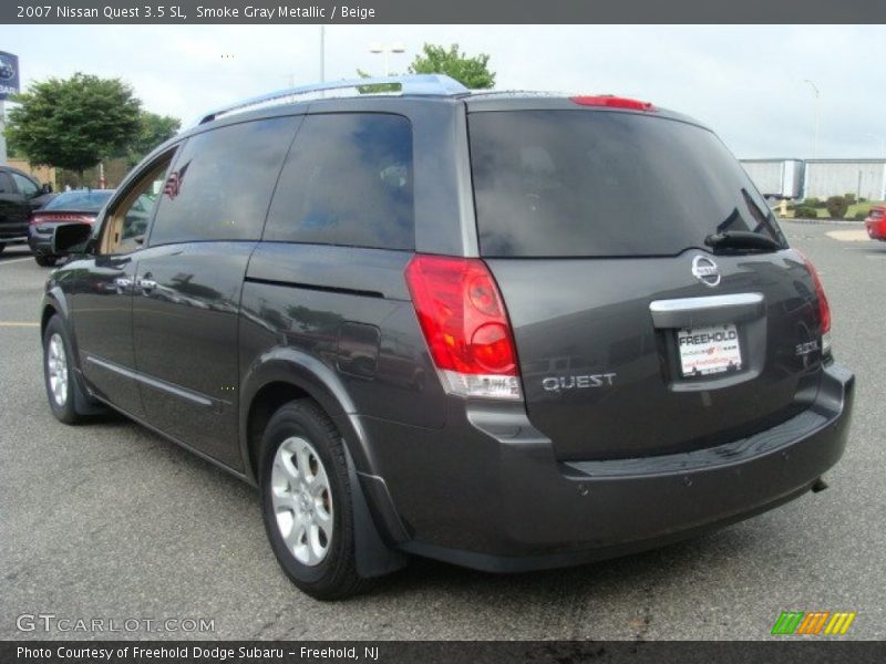 Smoke Gray Metallic / Beige 2007 Nissan Quest 3.5 SL