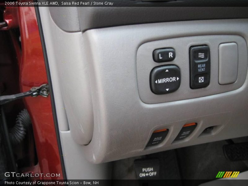 Salsa Red Pearl / Stone Gray 2006 Toyota Sienna XLE AWD