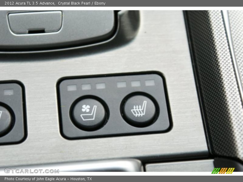 Crystal Black Pearl / Ebony 2012 Acura TL 3.5 Advance