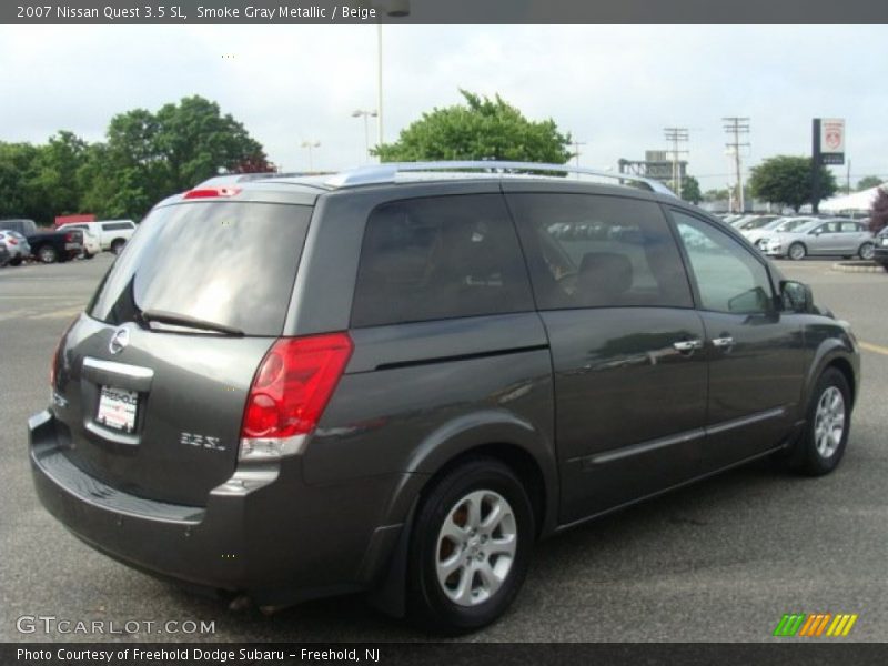 Smoke Gray Metallic / Beige 2007 Nissan Quest 3.5 SL