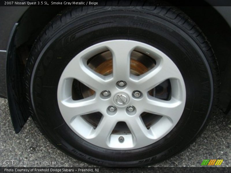 Smoke Gray Metallic / Beige 2007 Nissan Quest 3.5 SL