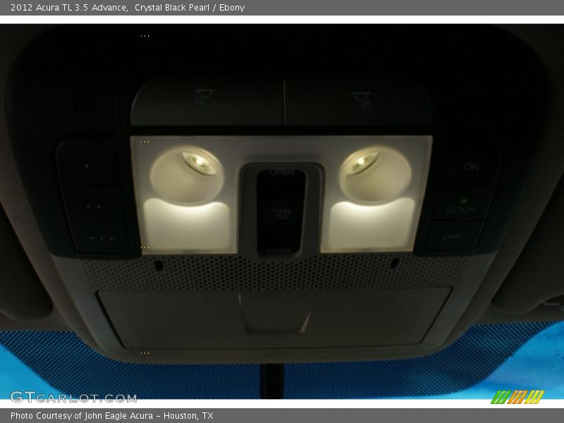 Crystal Black Pearl / Ebony 2012 Acura TL 3.5 Advance