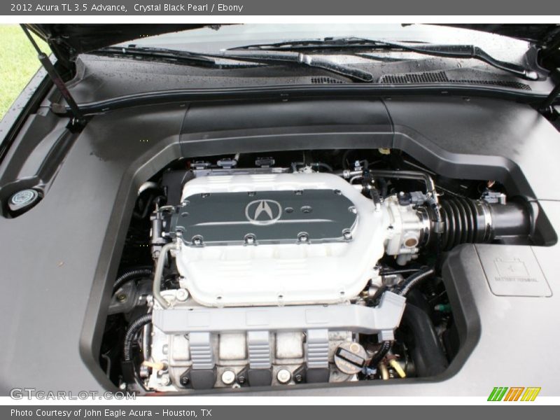 Crystal Black Pearl / Ebony 2012 Acura TL 3.5 Advance