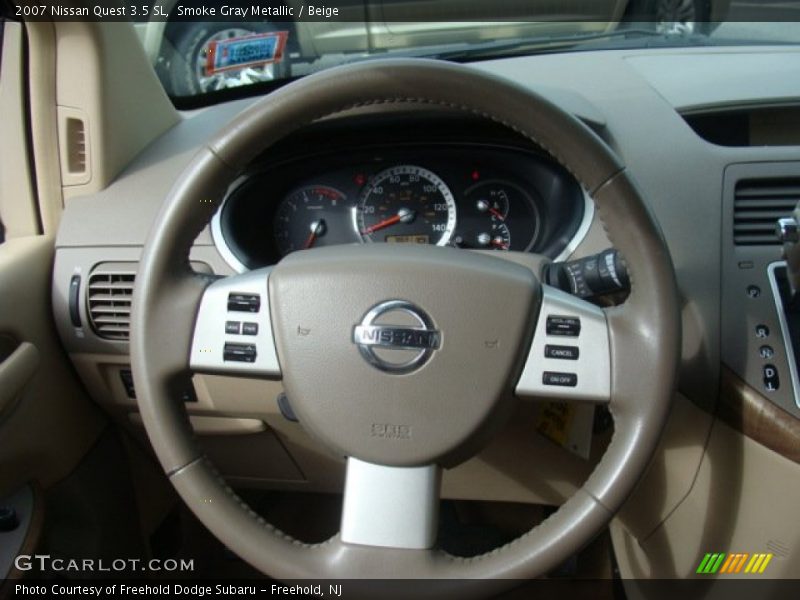 Smoke Gray Metallic / Beige 2007 Nissan Quest 3.5 SL