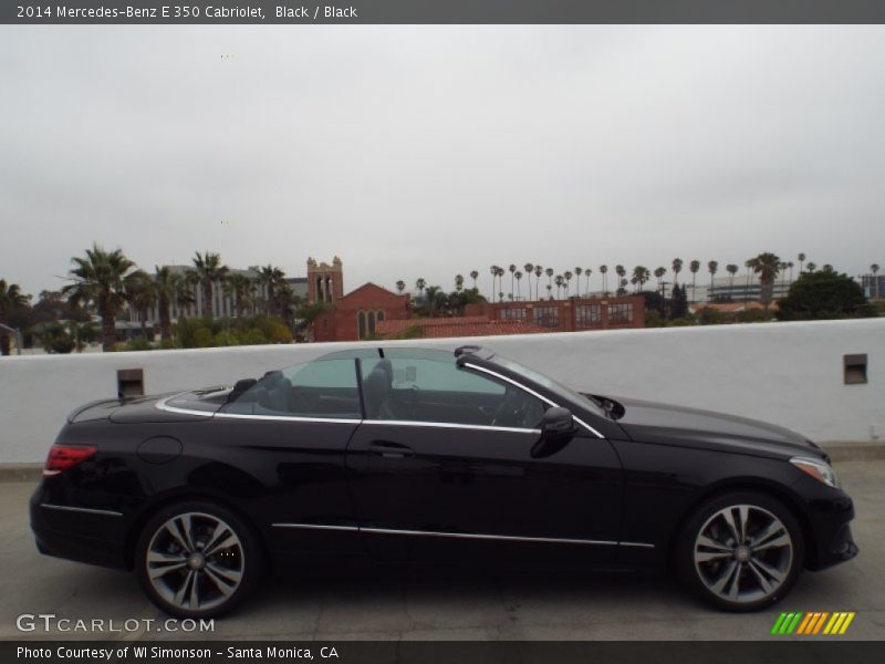 Black / Black 2014 Mercedes-Benz E 350 Cabriolet