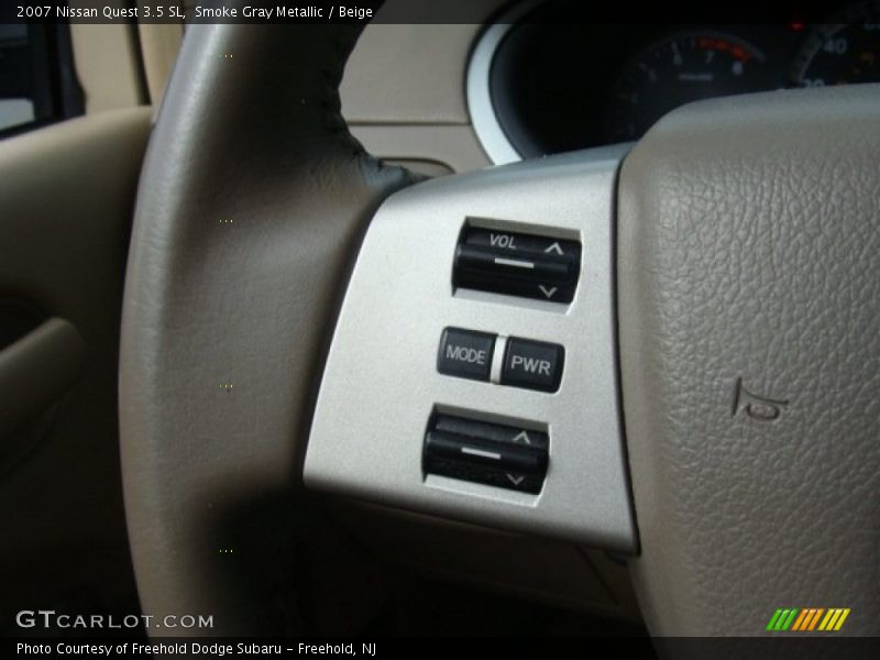 Smoke Gray Metallic / Beige 2007 Nissan Quest 3.5 SL