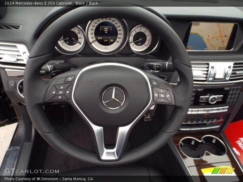 Black / Black 2014 Mercedes-Benz E 350 Cabriolet