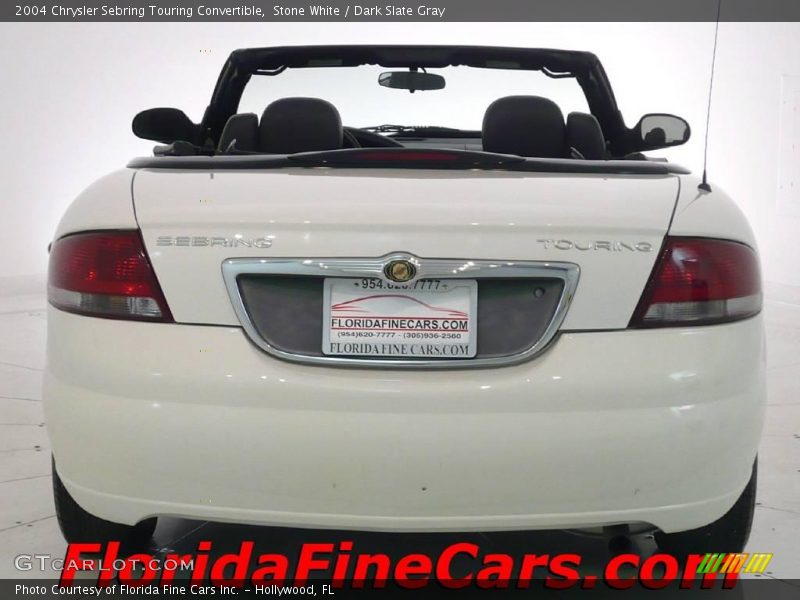 Stone White / Dark Slate Gray 2004 Chrysler Sebring Touring Convertible