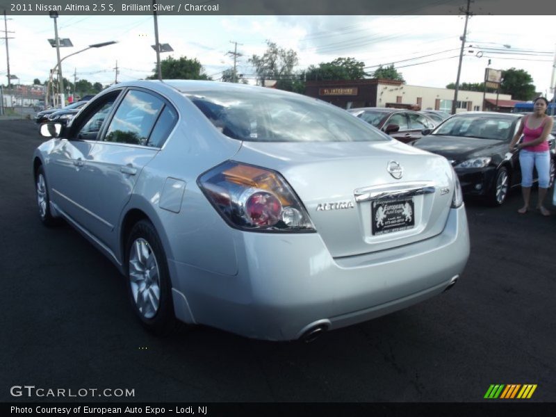 Brilliant Silver / Charcoal 2011 Nissan Altima 2.5 S