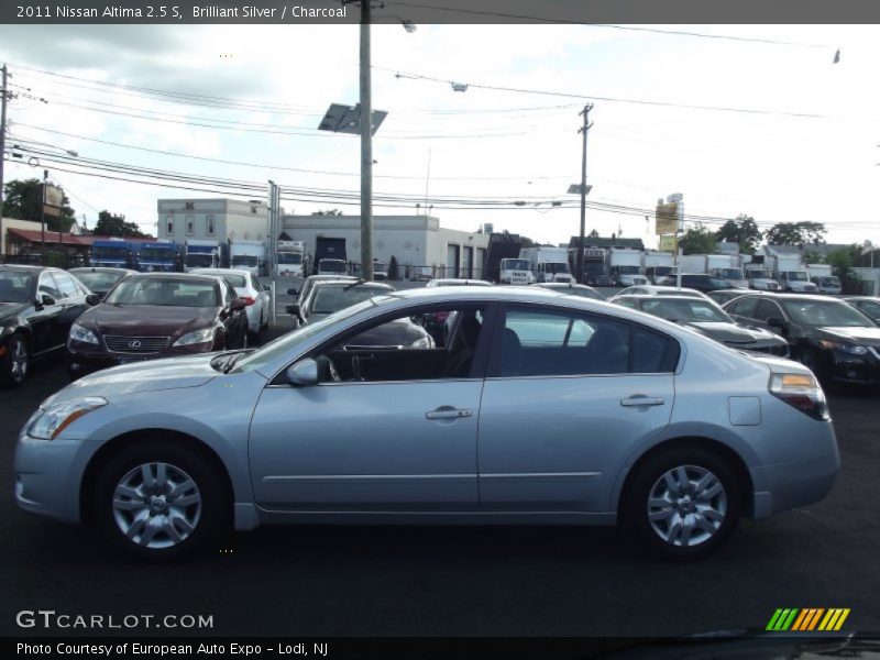 Brilliant Silver / Charcoal 2011 Nissan Altima 2.5 S