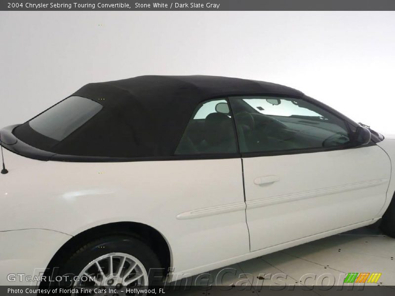 Stone White / Dark Slate Gray 2004 Chrysler Sebring Touring Convertible