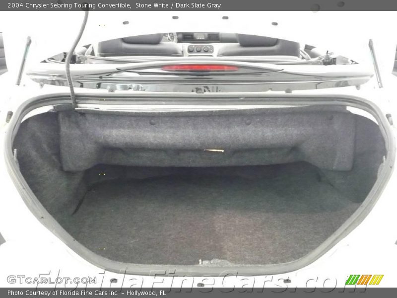 Stone White / Dark Slate Gray 2004 Chrysler Sebring Touring Convertible