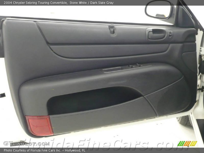 Stone White / Dark Slate Gray 2004 Chrysler Sebring Touring Convertible