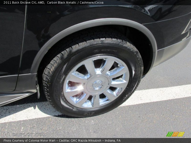 Carbon Black Metallic / Cashmere/Cocoa 2011 Buick Enclave CXL AWD