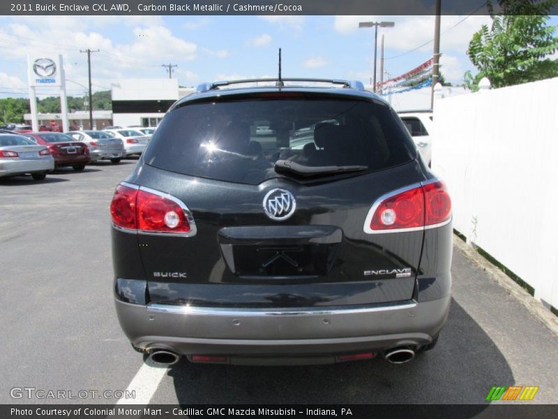 Carbon Black Metallic / Cashmere/Cocoa 2011 Buick Enclave CXL AWD