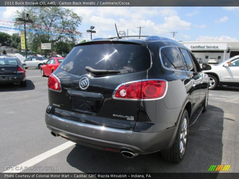 Carbon Black Metallic / Cashmere/Cocoa 2011 Buick Enclave CXL AWD