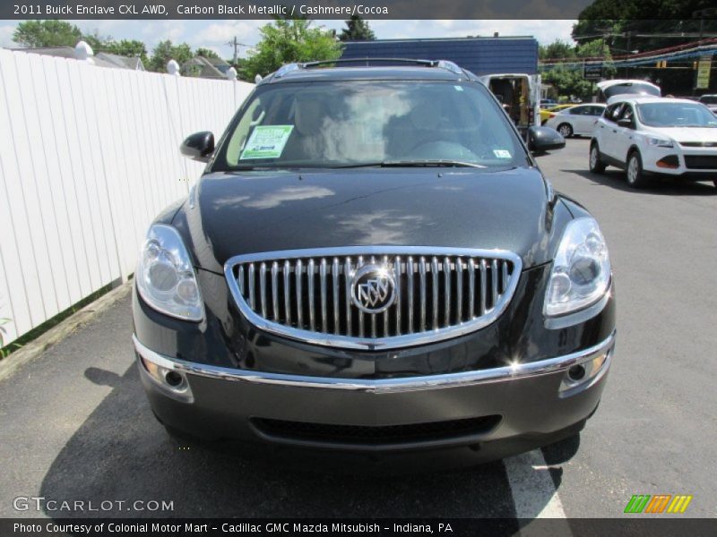 Carbon Black Metallic / Cashmere/Cocoa 2011 Buick Enclave CXL AWD