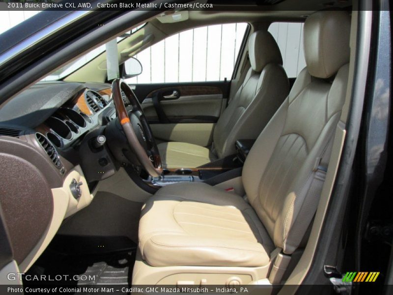 Carbon Black Metallic / Cashmere/Cocoa 2011 Buick Enclave CXL AWD
