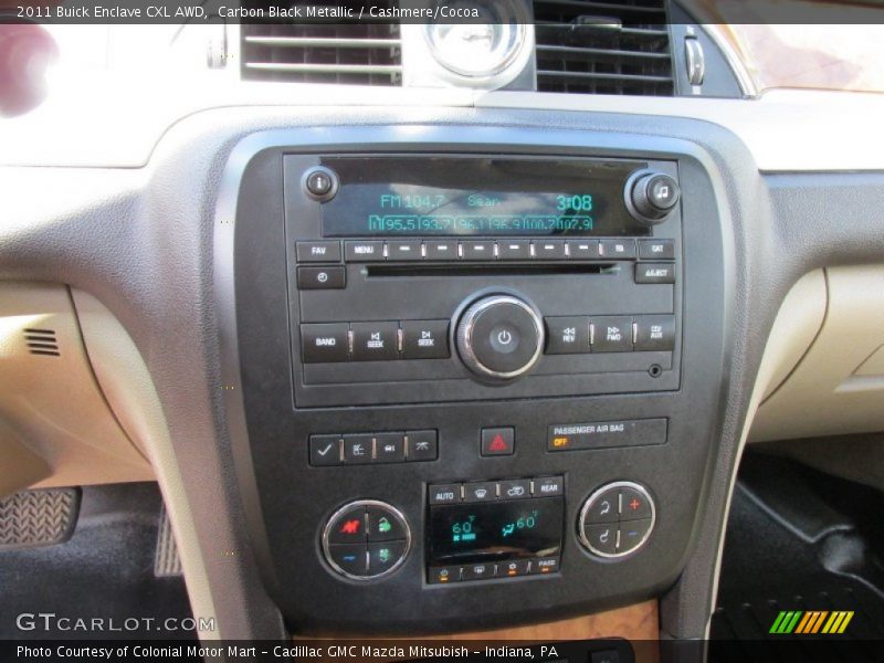 Carbon Black Metallic / Cashmere/Cocoa 2011 Buick Enclave CXL AWD