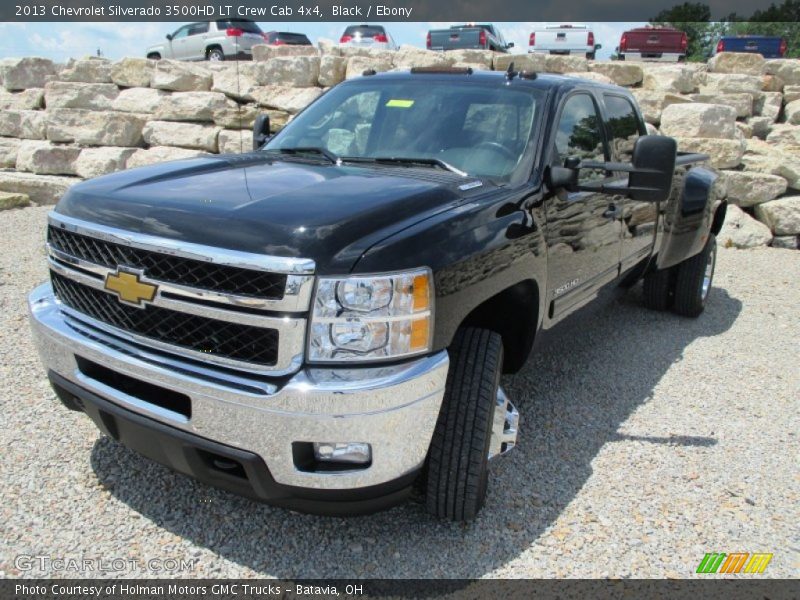 Black / Ebony 2013 Chevrolet Silverado 3500HD LT Crew Cab 4x4