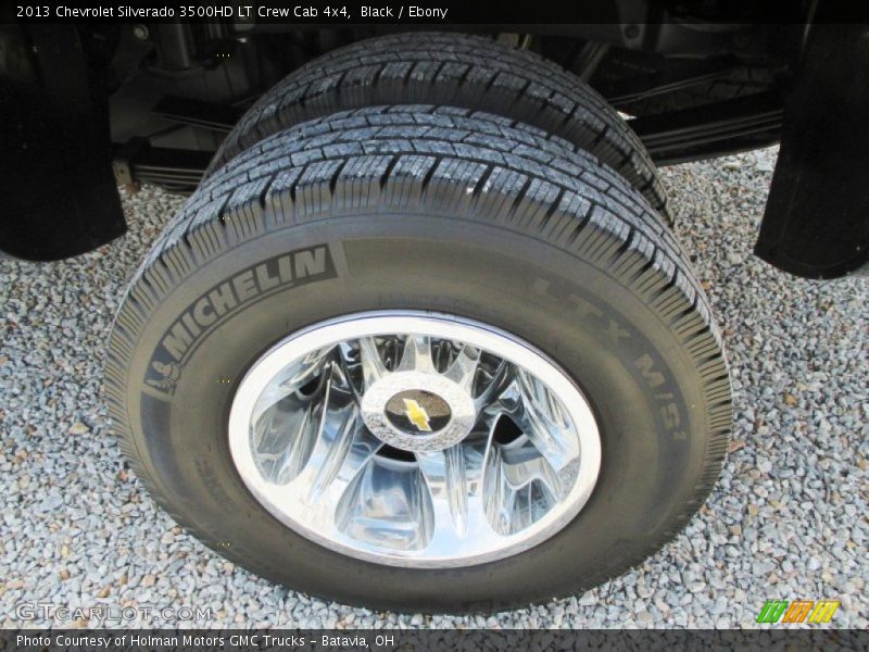 Black / Ebony 2013 Chevrolet Silverado 3500HD LT Crew Cab 4x4