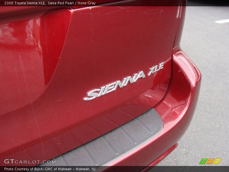 Salsa Red Pearl / Stone Gray 2006 Toyota Sienna XLE