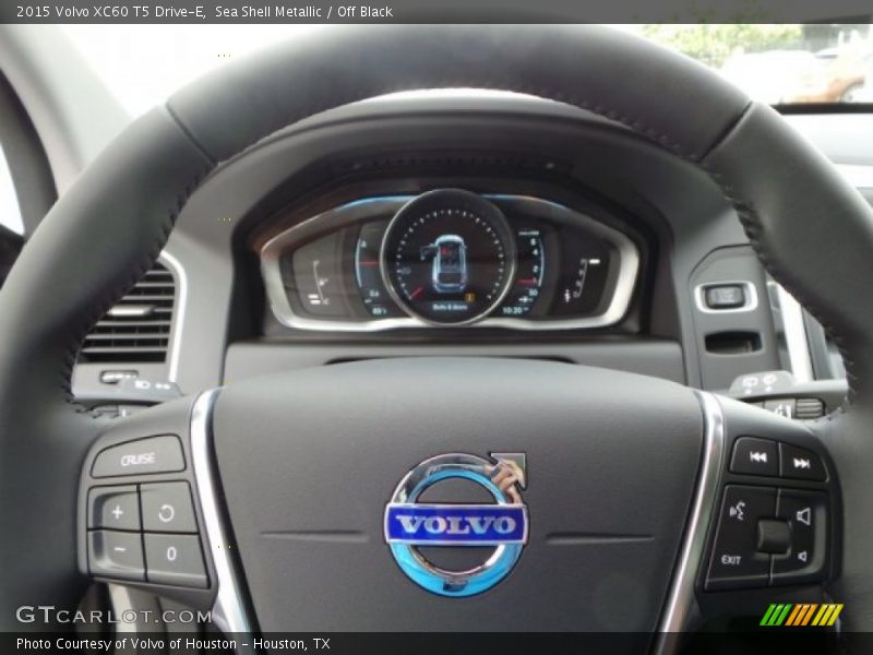 Sea Shell Metallic / Off Black 2015 Volvo XC60 T5 Drive-E