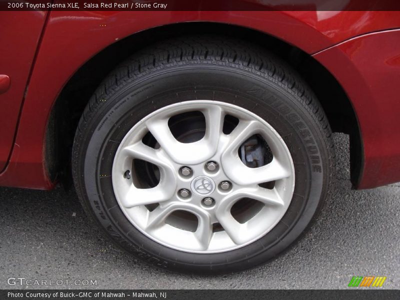 Salsa Red Pearl / Stone Gray 2006 Toyota Sienna XLE
