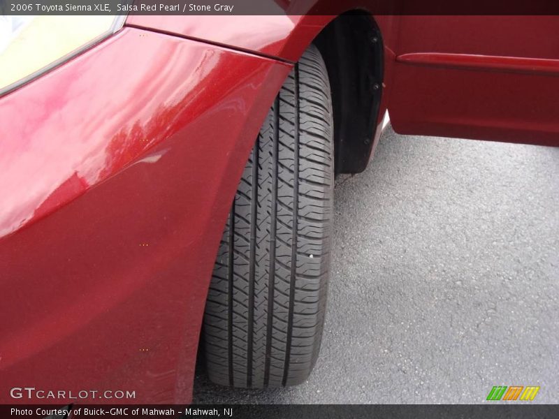 Salsa Red Pearl / Stone Gray 2006 Toyota Sienna XLE