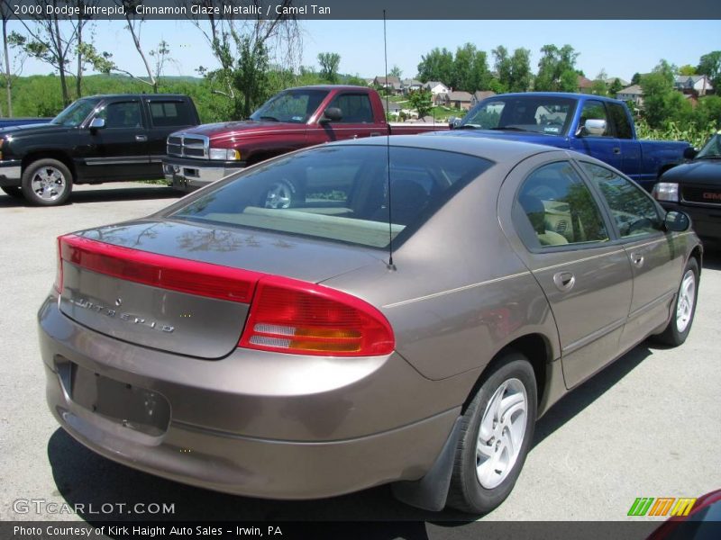 Cinnamon Glaze Metallic / Camel Tan 2000 Dodge Intrepid
