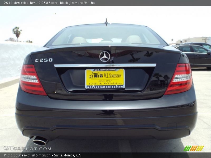 Black / Almond/Mocha 2014 Mercedes-Benz C 250 Sport