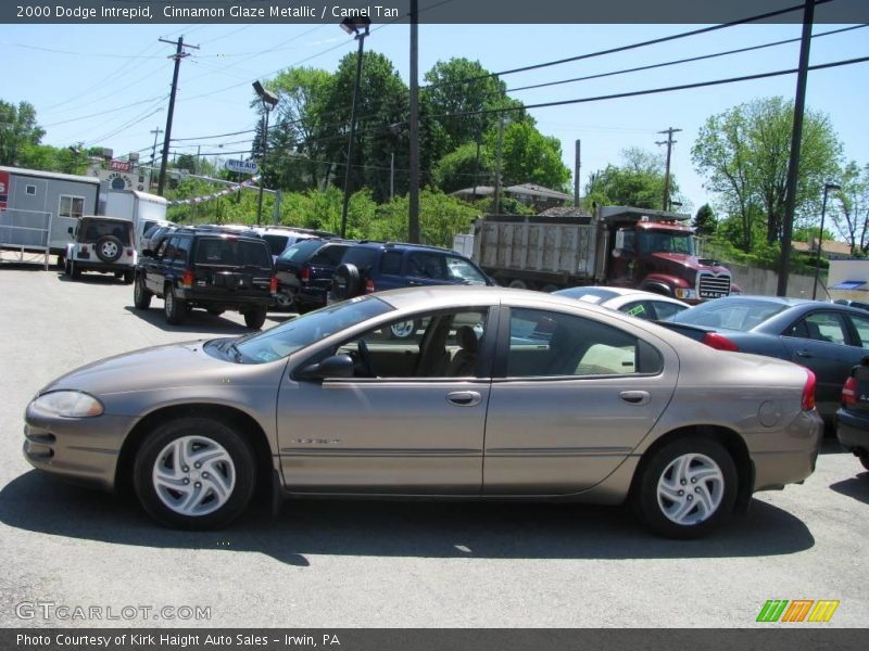 Cinnamon Glaze Metallic / Camel Tan 2000 Dodge Intrepid